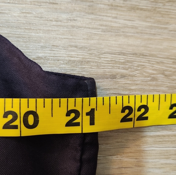 Ann Taylor LOFT Dress Size 18 Orange & Navy Mosaic Striped Dress - Picture 3 of 8